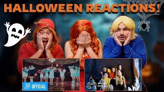 FIRST TIME Reacting to Twice and RedVelvet!!! (HALLOWEEN SPECIAL) 👻🎃