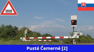 Železniční přejezd/Železničné priecestie Pusté Čemerné [2] (SK) - 30.7.2019