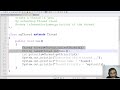 JAVA | PRACTICAL | Thread | Assigning name, priority