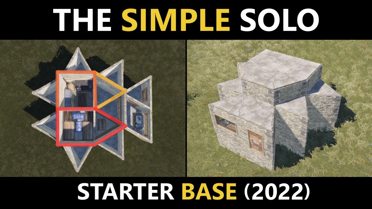 Rust - Simple Solo Base Design - YouTube