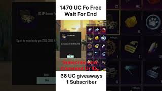 1470 UC For Free  #shorts #ucfree #viral #shortvideo #youtubeshorts #bgmi #free