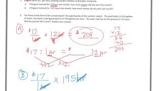6th grade Module 1 Lesson 18 PS