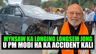 Mynsaw para jong u PM Modi, ka ing ka sem jong u ha ka accident kali ha Mysore