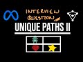 Unique Paths II - LeetCode 63 - JavaScript
