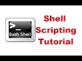 Bash Shell Scripting Tutorial | Shell Scripting Tutorial | Learn Shell Programming