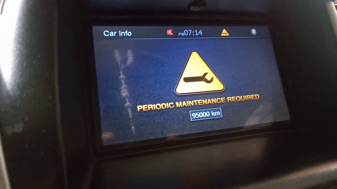 How To Reset Periodic Maintenance Required On Mitsubishi Montero Sport ...