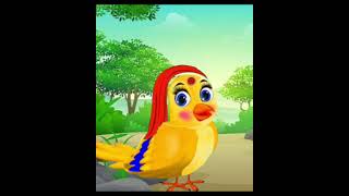 Monika bird heart touching story #cartoon #hindi #birds #status
