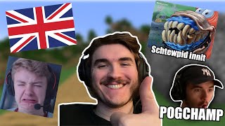 Jschlatt making fun of British people