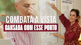 O ponto dos olhos: técnicas orientais para combater a vista cansada