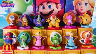 Super Mario Galaxy Movie Happy Meal Mystery Figure Collection at McDonalds! ASMR