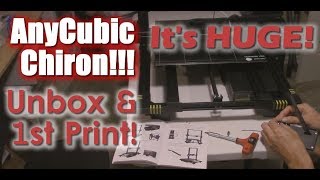 AnyCubic Chiron is here! - Unbox, Set up and First Print!