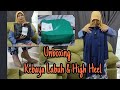 Unboxing Kebaya Labuh Dan Kasut Tumit Tinggi Anakku Aleesya