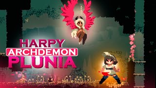 Momodora, Moonlit Farewell: Harpy Archdemon Plunia Boss Fight