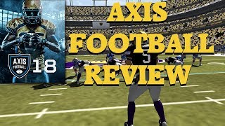 Axis Football 2018 Review