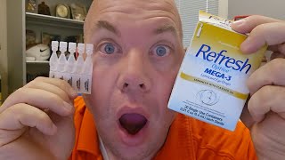 Review for Refresh Optive Mega 3 Lubricant Eye Drops