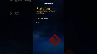 6. ππ» how to use git commands | git log @LinuxTechTV pro Git