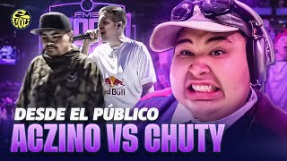 CHUTY vs ACZINO DESDE EL PÚBLICO con JONY BELTRÁN - EYOU TV