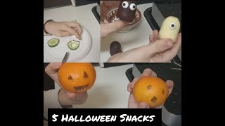 5 gruselig leckere Halloween Snacks