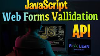 JavaScript Form Validation API #110