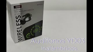 🎧 Audífonos YD03 Inalámbricos – Calidad, Comodidad y Sonido Increíble 🔥TEMU