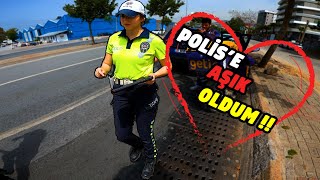 POLİS ÇEVİRDİ AŞIK OLDUM - MT07 MOTOVLOG