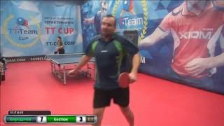 Бородачев Александр - Костюк Борис. 17 октября 2016 TT Cup