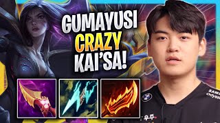 GUMAYUSI CRAZY GAME WITH KAI'SA! - T1 Gumayusi Plays Kai'sa ADC vs Zeri! | Season 2023