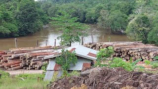 Menyusuri arus JERAM hulu sungai Tabang | PT Raden Transport Solution