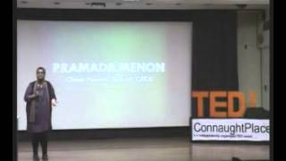 Not straight, not weird... just commonplace: Pramada Menon at TEDxConnaughtPlace