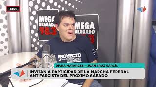 INVITAN A PARTICIPAR DE LA MARCHA FEDERAL ANTIFASCISTA DEL PRÓXIMO SÁBADO