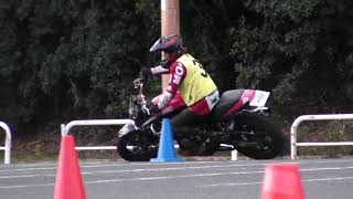 VTR250 hideyoshi ジムカーナコース motogymkhana