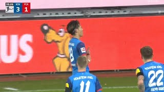 Shuto Machino Goal - Holstein Kiel vs Augsburg FC (5-1), Goals Results And Extended Highlights..