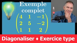 Diagonaliser une matrice ♦ Diagonalisation ♦ Matrice de passage ♦ Espace propre ♦ Prépa PSI MP PT