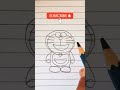 how to draw doraemon easy way shorts