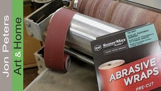 How to Change Sandpaper on a Performax \u0026 SuperMax Drum Sander