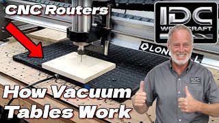 Vacuum Tables for CNc Routers...No More Clamps?