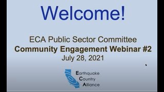 ECA Community Engagement Webinar #2: City of Los Angeles RYLAN Program \u0026 Humboldt / Blue Lake CERT