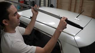 Acura TSX Wagon CW2 Roof Rail Removal