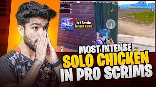 THIS IS HOW CLASSIC HACKER PLAYS IN COMPETITIVE SCRIMS 😱 | INTENSE SOLO CHICKEN DINNER 🔥