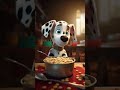 16 Cute Dalmatian Puppies | Pixar Style | Part 2 #shorts #dog