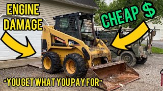 Buying and fixing the worlds most TRASHED skid steer (PART1)