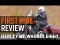 Harley Davidson Milwaukee Eight First Ride Review at RevZilla.com