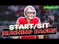 Week 10 Running Backs to START and SIT! (every matchup)