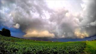 Secuencia: Impactante tormenta en Wellsville, Kansas