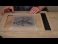 Lino Printing:  Multi-block linocut printing using a Key Block method.