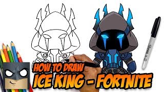 how to draw fortnite ice king step by step - how to draw fortnite supply drop