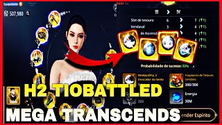 H2 TIOBATTLED MEGA COMBINE AND TRANSCEND IV + UNLI EXCHANGE PETS! - Mir4