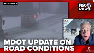 AVOID DRIVING WHENEVER POSSIBLE | MDOT provides update on road conditions
