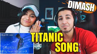 DIMASH Incredible performance of Titanic 'My heart will go on' 🤩 REACTION