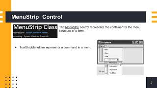 Ex6 Tool, Menu and Status Strips in iron python